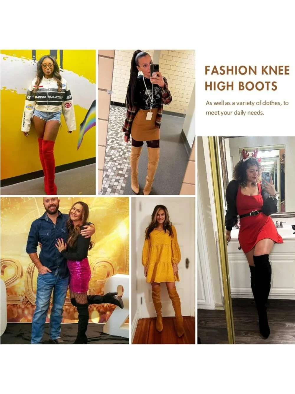 Chic Suede Thigh High Over-the-Knee Boots with Stylish Block Heel - Size